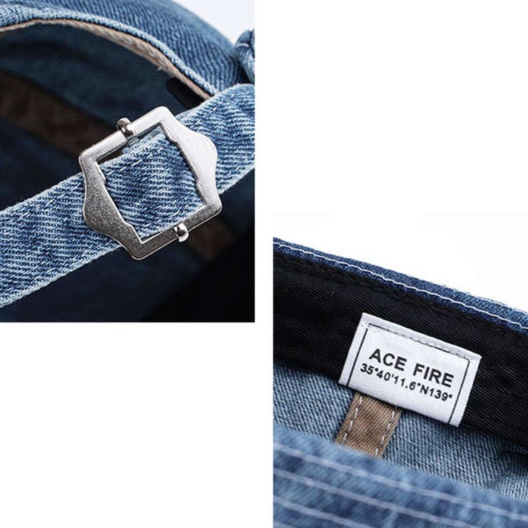 ロールキャップ デニム メンズ | RAiseNsE  | 詳細画像15 