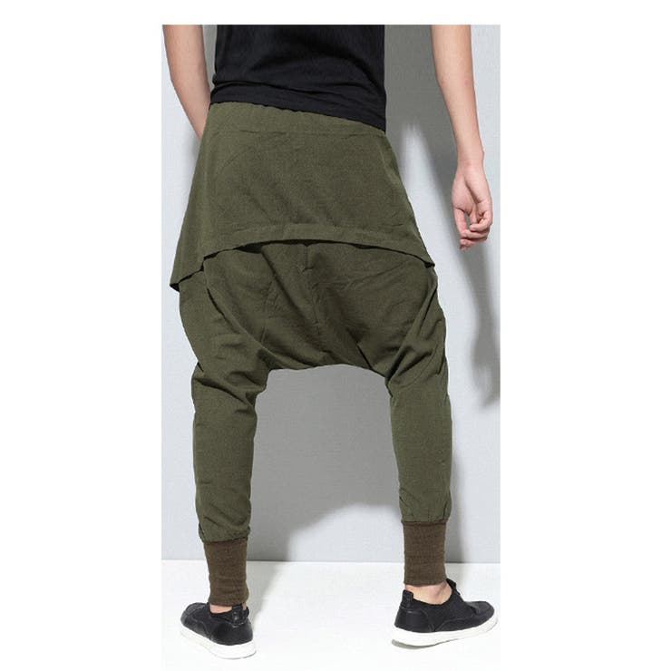 サルエルパンツ メンズ ストレッチ | RAiseNsE  | 詳細画像16 