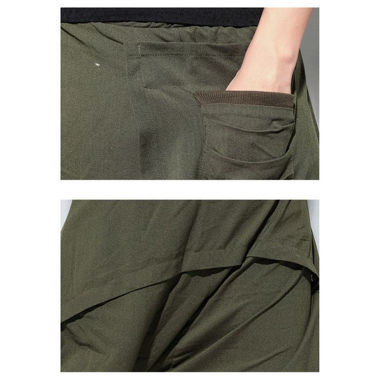 サルエルパンツ メンズ ストレッチ | RAiseNsE  | 詳細画像17 