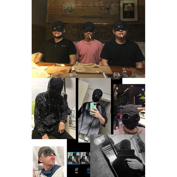 サングラス付きキャップ メンズ 帽子 | RAiseNsE  | 詳細画像7 