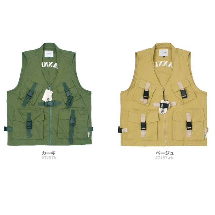 多機能 ベスト メンズ | RAiseNsE  | 詳細画像2 