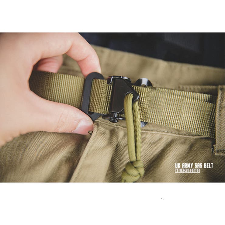 イギリス軍 SASベルト ワンタッチ[品番：RSCM0007556]｜RAiseNsE