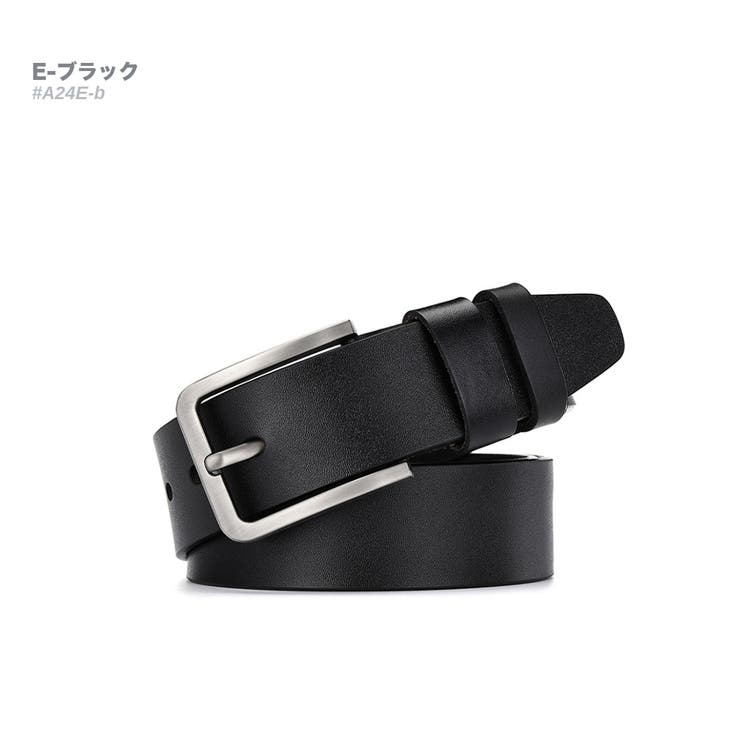 E-ブラック | 本革 リアルレザーベルト メンズ | RAiseNsE 