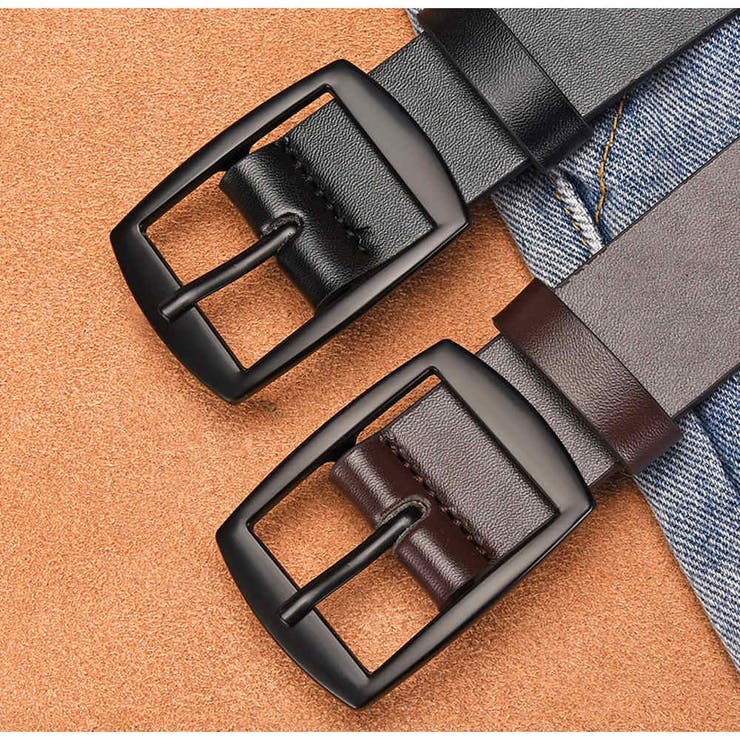 レザー カジュアル ベルト メンズ 本革 シンプル ビジネス 紳士 #A242 | RAiseNsE  | 詳細画像12 