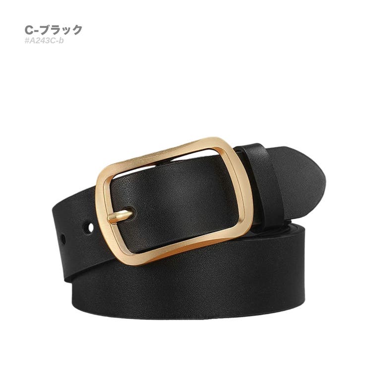 C-ブラック | レザー カジュアル ベルト | RAiseNsE 