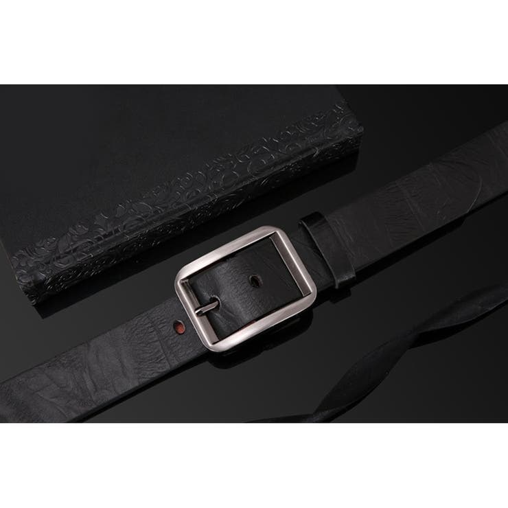 レザー カジュアル ベルト メンズ 本革 シンプル ビジネス 紳士 #A244 | RAiseNsE  | 詳細画像5 