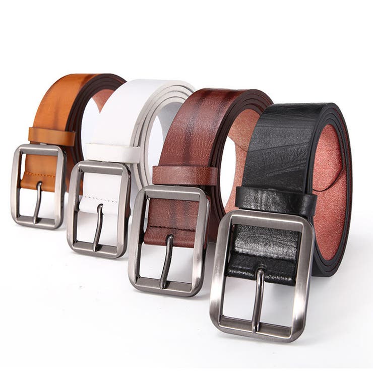 レザー カジュアル ベルト メンズ 本革 シンプル ビジネス 紳士 #A244 | RAiseNsE  | 詳細画像8 