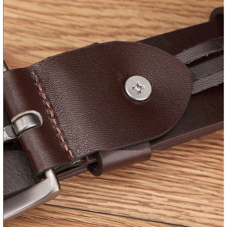 レザー カジュアル ベルト メンズ 本革 シンプル ビジネス 紳士 #A244 | RAiseNsE  | 詳細画像13 