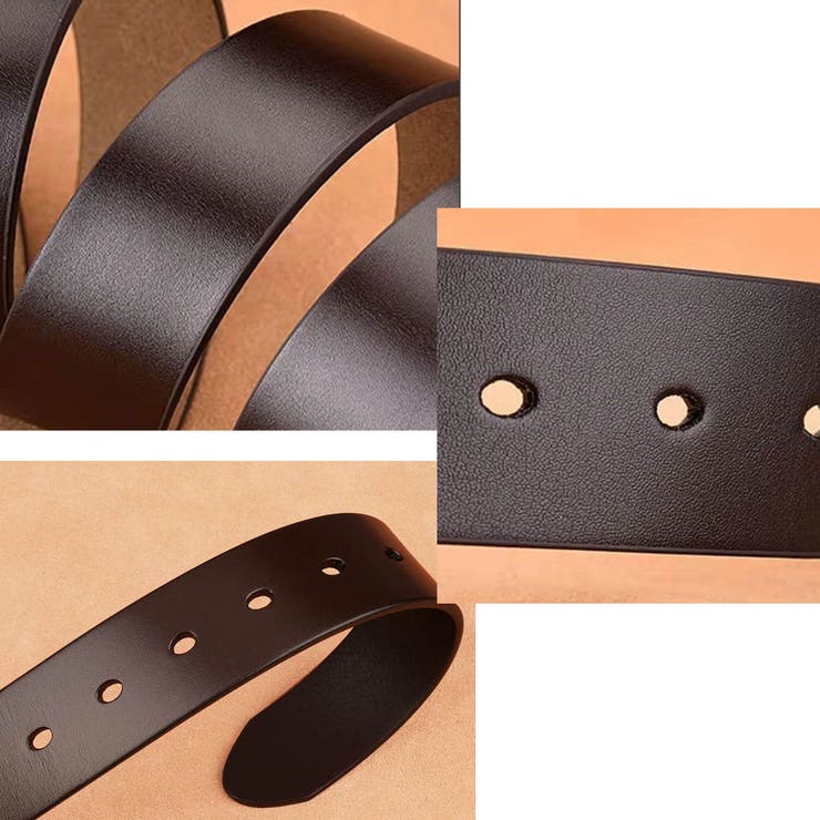 レザー カジュアル ベルト メンズ 本革 シンプル ビジネス 紳士 #A244 | RAiseNsE  | 詳細画像14 