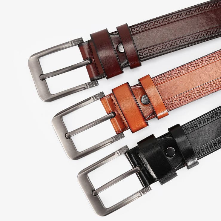 カジュアル レザー ベルト | RAiseNsE  | 詳細画像3 