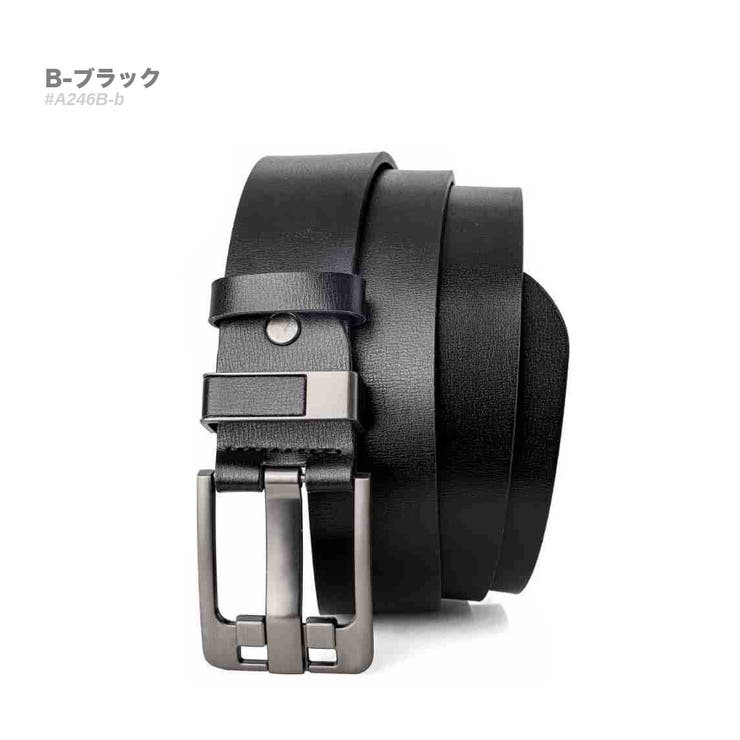 B-ブラック | カジュアル レザー ベルト | RAiseNsE 