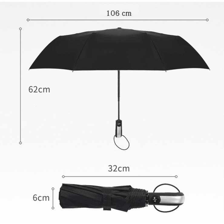 ワンタッチ 折りたたみ傘 ラクラク開閉 | RAiseNsE  | 詳細画像5 