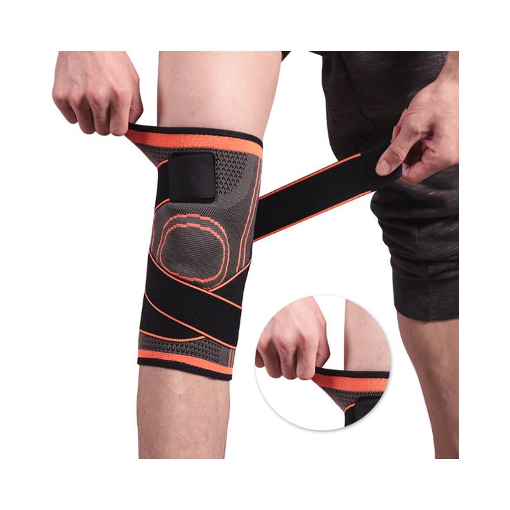 膝サポーター 2枚セット 調整可能 | RAiseNsE  | 詳細画像13 