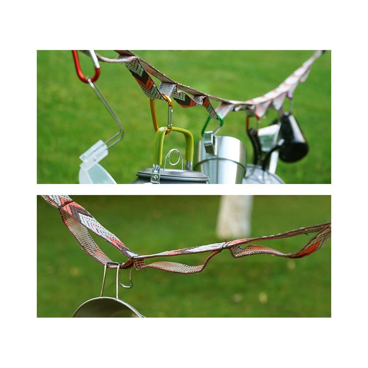 ハンギングチェーン カラビナ5個付 長さ調整可 | RAiseNsE  | 詳細画像4 