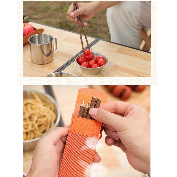 組み立て式 木製携帯箸 アウトドア | RAiseNsE  | 詳細画像15 