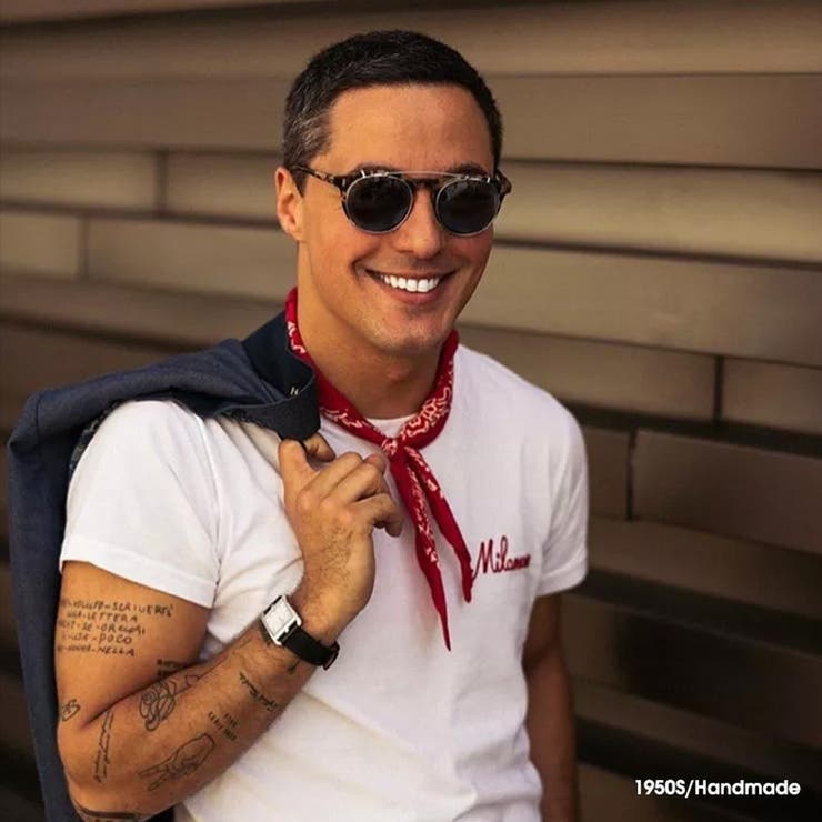 跳ね上げ式 ダブルレンズサングラス UVカット | RAiseNsE  | 詳細画像4 