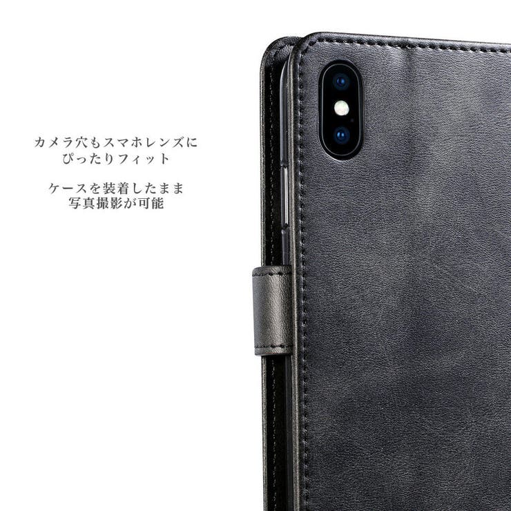 手帳型iPhoneレザーケース iPhoneXS XSMAX | RAiseNsE  | 詳細画像4 