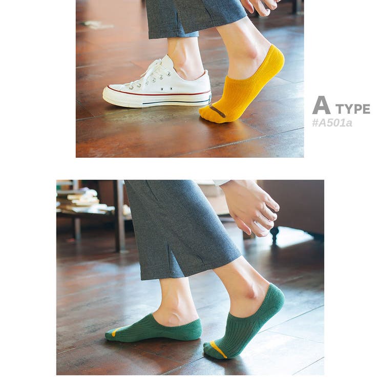 スニーカーソックス 5足SET 9タイプ | RAiseNsE  | 詳細画像5 