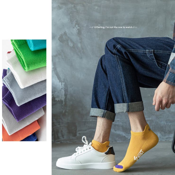 スニーカーソックス 5足SET 9タイプ | RAiseNsE  | 詳細画像7 