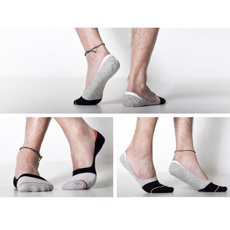 スニーカーソックス フットカバーソックス 5足SET | RAiseNsE  | 詳細画像6 