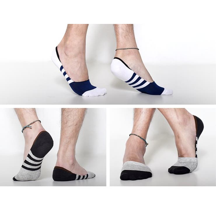 スニーカーソックス フットカバーソックス 5足SET | RAiseNsE  | 詳細画像7 