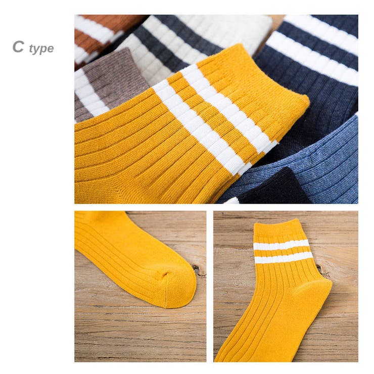 ショートソックス 5足セット メンズ | RAiseNsE  | 詳細画像8 