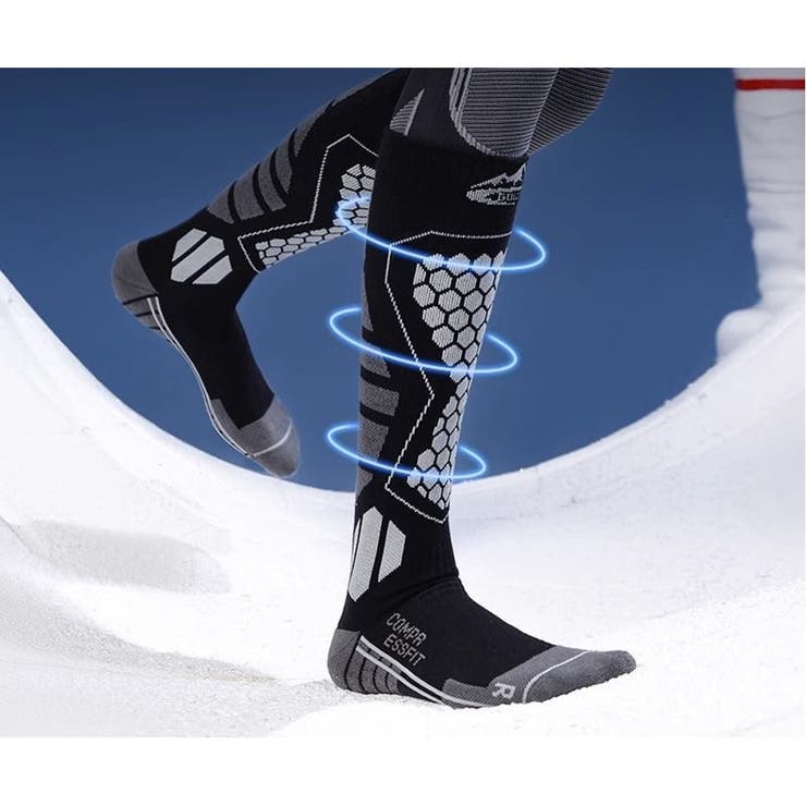 スノーボード スキーソックス メンズ | RAiseNsE  | 詳細画像4 