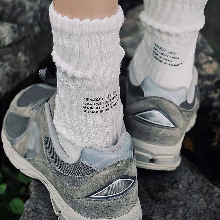 ロゴ入り リブソックス メンズ | RAiseNsE  | 詳細画像4 