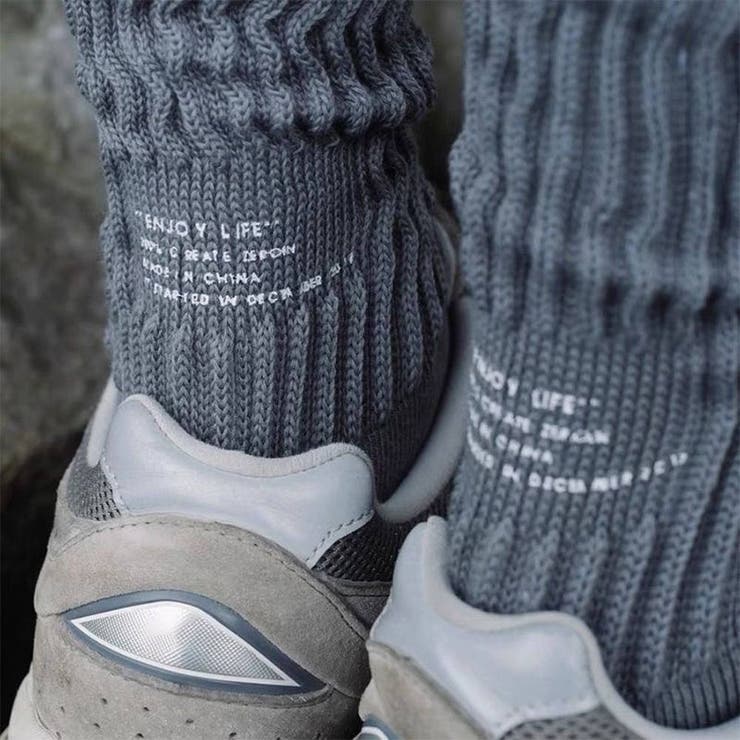 ロゴ入り リブソックス メンズ | RAiseNsE  | 詳細画像8 