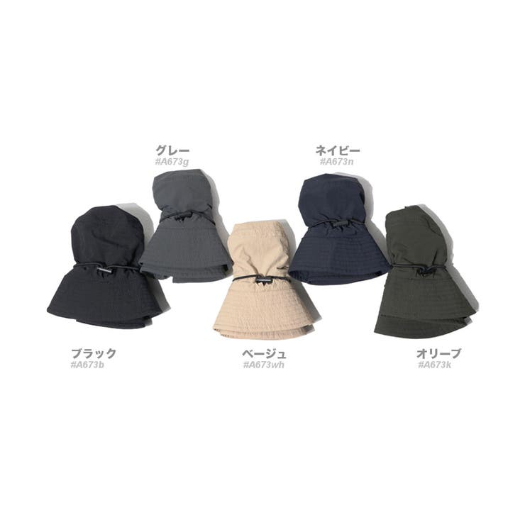 撥水バケットハット メンズ 調節可 | RAiseNsE  | 詳細画像2 