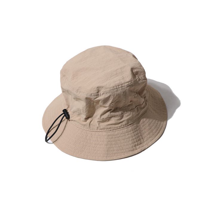 ベージュ | 撥水バケットハット メンズ 調節可 | RAiseNsE 