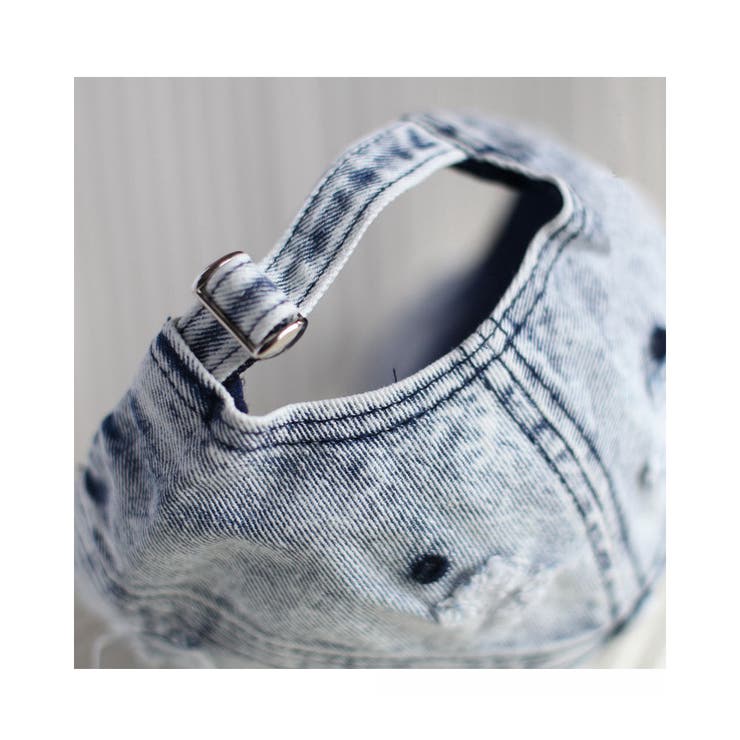 デニムキャップ ダメージ加工 メンズ | RAiseNsE  | 詳細画像15 