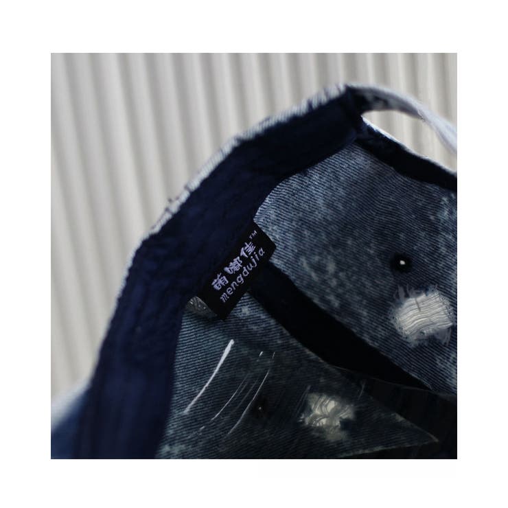 デニムキャップ ダメージ加工 メンズ | RAiseNsE  | 詳細画像16 