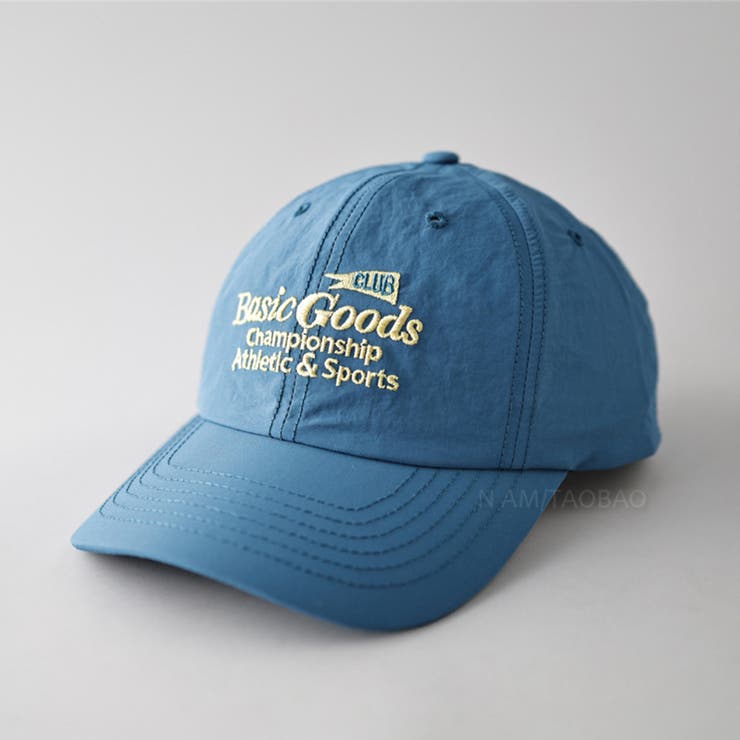 ライトブルー | 刺繍入り キャップ ナイロン | RAiseNsE 