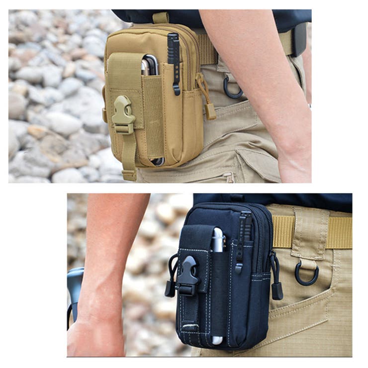 大容量 ベルトポーチ ヒップバッグ | RAiseNsE  | 詳細画像9 