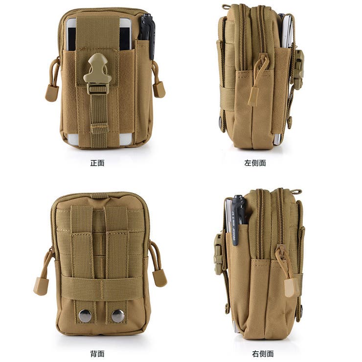 大容量 ベルトポーチ ヒップバッグ | RAiseNsE  | 詳細画像11 