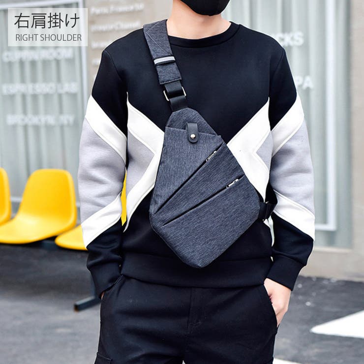 ボディバッグ シンプル メンズ | RAiseNsE  | 詳細画像5 