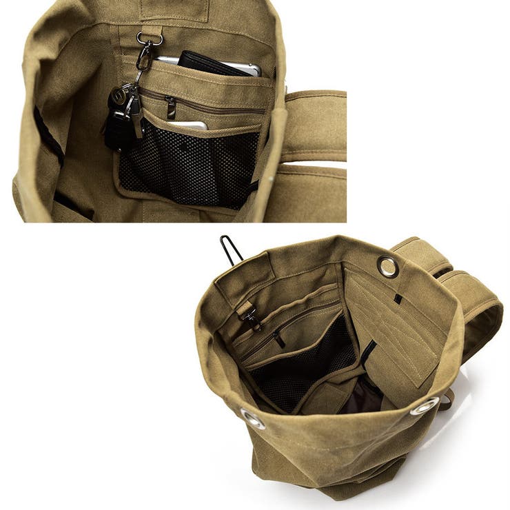 大容量 多機能バックパック シンプル | RAiseNsE  | 詳細画像4 