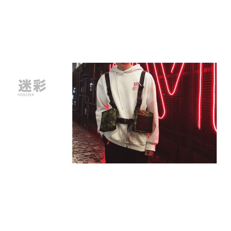 チェストバッグ ボディバッグ メンズ | RAiseNsE  | 詳細画像18 