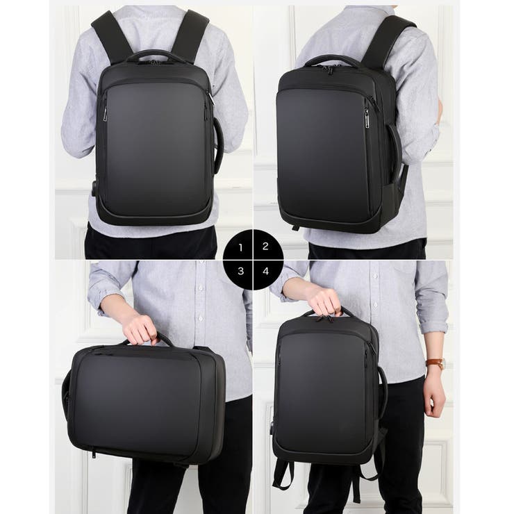 ビジネスリュック 大容量 メンズ | RAiseNsE  | 詳細画像9 