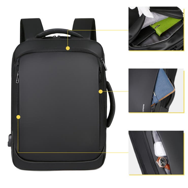 ビジネスリュック 大容量 メンズ | RAiseNsE  | 詳細画像26 