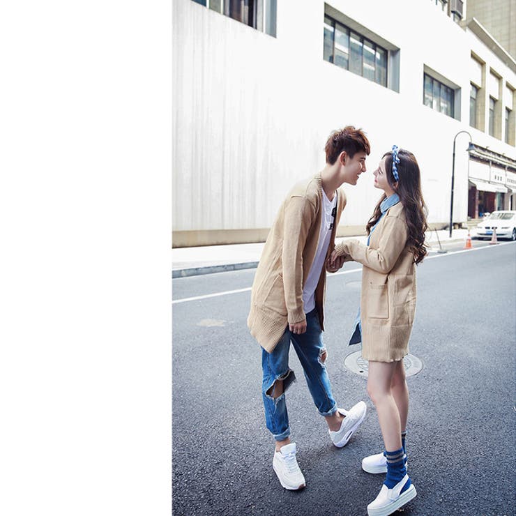 ペアルック ロングニットカーディガン カップル | RAiseNsE  | 詳細画像5 