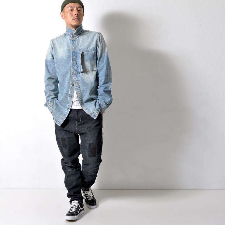 一年中穿けるストレッチデニム ボアジーンズ メンズ | RAiseNsE  | 詳細画像8 