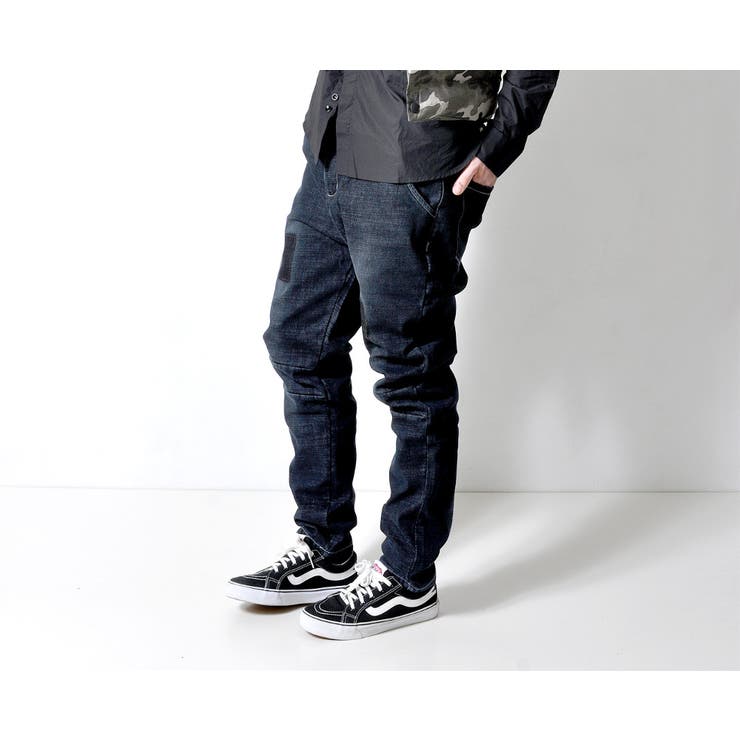 一年中穿けるストレッチデニム ボアジーンズ メンズ | RAiseNsE  | 詳細画像11 