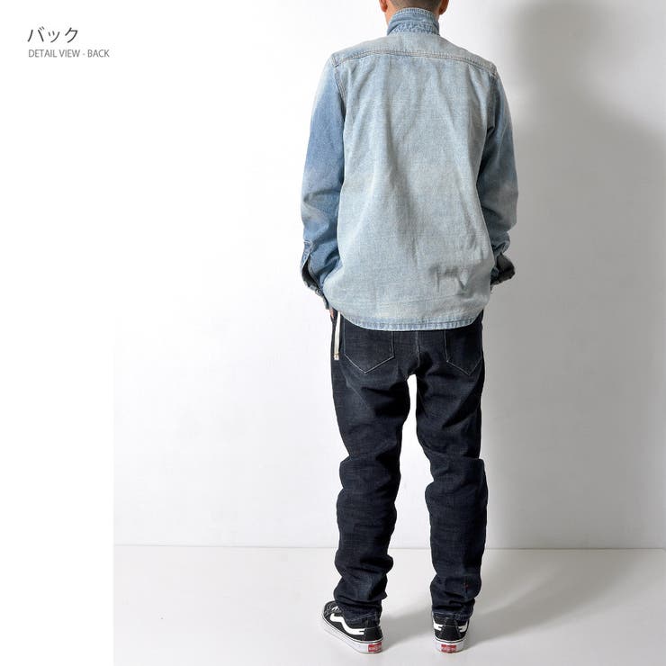 一年中穿けるストレッチデニム ボアジーンズ メンズ | RAiseNsE  | 詳細画像19 