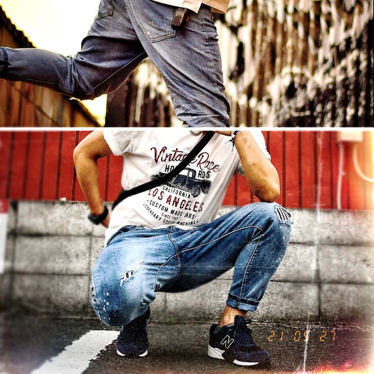 ストレッチ ダメージジーンズ メンズ | RAiseNsE  | 詳細画像15 