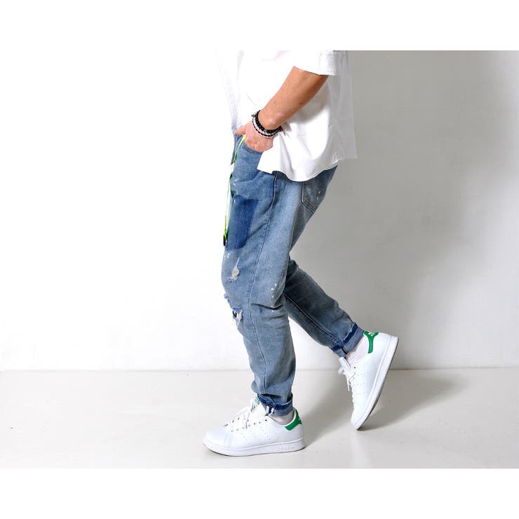 ストレッチ ダメージジーンズ メンズ | RAiseNsE  | 詳細画像24 