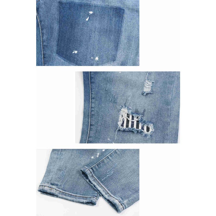 定価27000 RYE CHASIN RYE CHASIN ダメージジーンズ BOTTOMS – RyeChasin.US