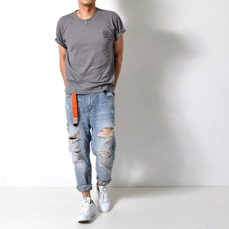 数量限定 ダメージ加工 ジーンズ | RAiseNsE  | 詳細画像18 