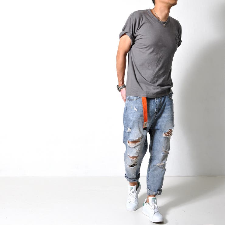 数量限定 ダメージ加工 ジーンズ | RAiseNsE  | 詳細画像22 